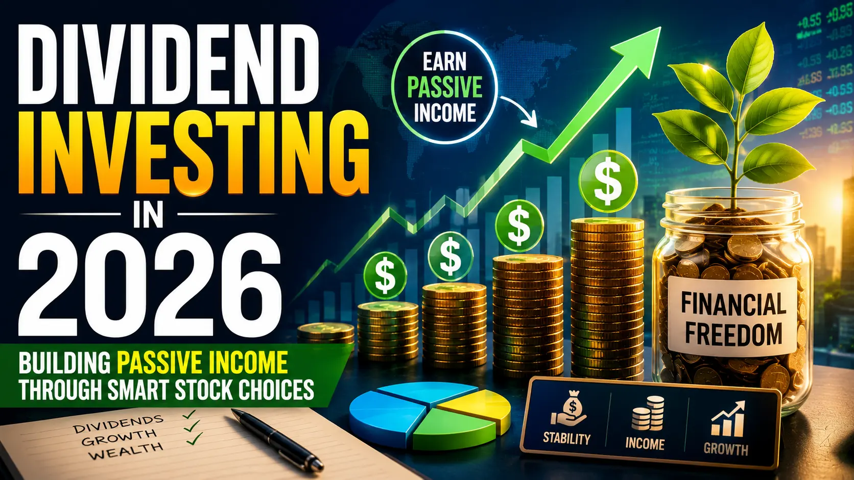 Dividend Investing in 2026: Building Passive Income Through Smart Stock Choices